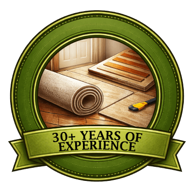 30+ years of experience badge