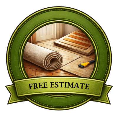 free estimates badge